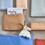OYOY Mini Sivi tekstilni viseći organizator 60x2x80 cm Saga – | shoptok.hr