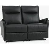 Dvosjed, 138x83-103x90-154cm, Crni