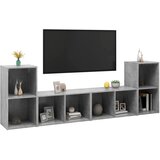 TV ormarići 4 kom boja betona 72x35x36,5 cm konstruirano drvo | Eponuda.ba