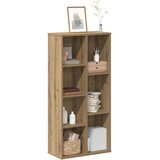  Regal za knjige boja hrasta 50x25x105 cm konstruirano drvo | shoptok.hr