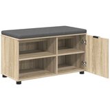  Klupa za hodnik s jastukom Sonoma hrast 80 x 38 x 46 cm | shoptok.hr