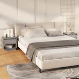  Noćni ormarići 2 kom boja hrasta 45x34x44 cm konstruirano drvo | shoptok.hr