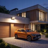  LED spoljno zidno svetlo sa senzorom LED/25W/230V IP54 crna | Eponuda.com