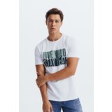 Legendww muska bela pamucna majica sa printom live wild stay real | ePonuda.com