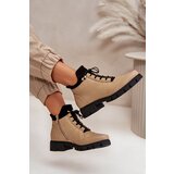 Boto Low Women's Boots Insulated Eco Leather Beige Erisabelle | ePonuda.com