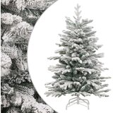 vidaXL Umjetno božićno drvce sa šarkama i snijegom 150 cm | shoptok.hr