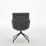 Dieter Knoll NASLANJAČ, kovina, tekstil črna, temno siva | Shoptok.si