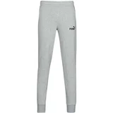 Puma Spodnji deli trenirke ESS LOGO SLIM PANT LOGO FL CL Siva