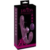 Javida bešavni pripadajući dvojni vibrator (ljubičasti) | shoptok.hr