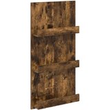  Polica za časopise s policom Dimljeni hrast 51 x 11 x 102 cm | shoptok.hr