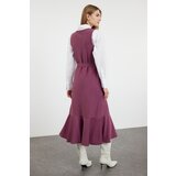 Trendyol Plum Striped Woven Gilet Dress | Eponuda.ba