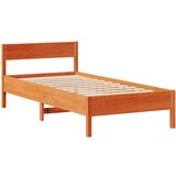 vidaXL Krevet s regalom za knjige bez madraca 100 x 200 cm od borovine Cijene