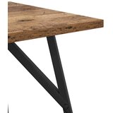  Set pomoćnih stolića 2 pcs Stari drvo i crna | Eponuda.com