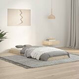The Living Store Posteljni okvir 75x190 cm trdna borovina - Posteljni Okvir, (21532042) Cene
