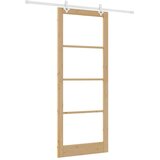  Klizna vrata Prirodna 93 x 232 cm Masivna borovina i staklo | Eponuda.ba