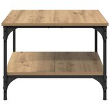  Kava Stol Umjetnički hrast 55 x 55 x 40 cm Konstruirano drvo | shoptok.hr