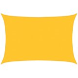  Jedro za zaštitu od sunca 160 g/m² pravokutno žuto 5x7 m HDPE | Eponuda.com