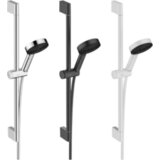 Hansgrohe Pulsify Select S 105 Chrome tuš set: ručni tuš sa 3 mlaza, Isiflex B 1600 crevo za tuš i usponska šipka sa kliznim držačem 24161000 | ePonuda.com