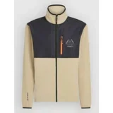 olive blush colour block