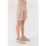 BİKELİFE Shorts - Beige - High Waist Cene