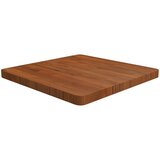  Četvrtasta stolna ploča tamnosmeđa 60x60x4 cm tretirani hrast Cijene