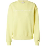 Tommy Hilfiger Sweater majica žuta / bijela