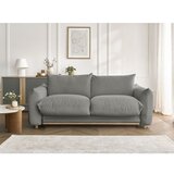 Bobochic Paris Siva raztegljiva sedežna garnitura 214 cm Ernest – | Shoptok.si