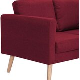  Trosjed od tkanine crvena boja vina | shoptok.hr