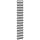 Zebra zavjesa tamno siva 40x230 cm Širina tkanine 35,9 cm Poliester | Eponuda.ba