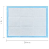  Podloge za obuku ljubimaca 400 kom 60x45 cm od netkane tkanine | shoptok.hr