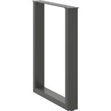  Noge za blagovaonski stol U-oblik 2 kom antracit 60 x (72-73) cm čelik | shoptok.hr