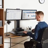 Vonhaus delovna postaja sit&amp;stand za več monitorjev | Shoptok.si