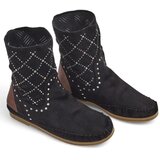 Resti Women's ankle boots with low wedge and studs Indian Style | Shoptok.si