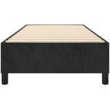  Okvir za krevet s oprugom crni 90x200 cm baršunasti | Eponuda.com