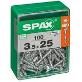 SPAX Univerzalni vijak T-Star plus (Ø x D: 3,5 x 25 mm, Površina WIROX, T-Star plus, 100 Kom.) | shoptok.hr