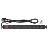 Intellinet 715133 19"/1U sa 9 utilnica/prekidač/2m PDU kabl | ePonuda.com