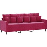  Trosjed crvena boja vina 180 cm baršunasti | shoptok.hr