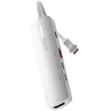 Multiport Hub Pro 5-v-1 HDMI 4K USB-C Power Delivery 140W 10Gbps, Siva, (22119438)