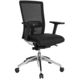 MID.YOU Vrtljiv Stol Astra Base, Črna | Shoptok.si