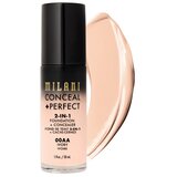 Milani conceal + perfect 2-in-1 puder za lice 00AA aa ivory | ePonuda.com