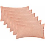  Presvlaka za jastuk 6 pcs HOUTEN Ružičasta 40 x 70 cm Bouclé | shoptok.hr