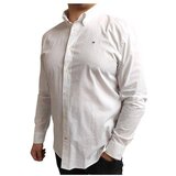 Tommy Jeans Srajce z dolgimi rokavi MW0MW30934__YBR_WHITE Bela Cene