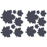 INF Samolepilni obliž za popravilo v obliki javorjevih listov, 10 delov DarkGrey, (21276224) | Shoptok.si