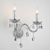 Toolight Zidni svijećnjak EBT019-2W Chrome | shoptok.hr