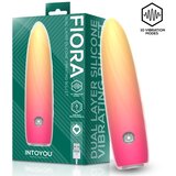 INTOYOU Fiora Dual Layer Silicone Vibrating Bullet Pink Cene