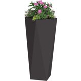  Sadilica 2 pcs Crna 30 x 30 x 75 cm Čelik | shoptok.hr