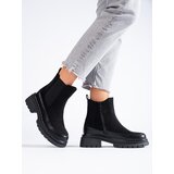 VINCEZA black suede Chelsea boots Cijene