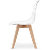  KITO stolica prozirna / prirodne noge x 1 | shoptok.hr