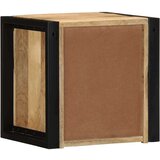 vidaXL Nočne omarice 2 kosa 40x35x40 cm Masivni neobdelan les Mango | Shoptok.si