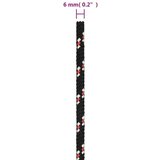  Brodski konop crni 6 mm 25 m od polipropilena | shoptok.hr